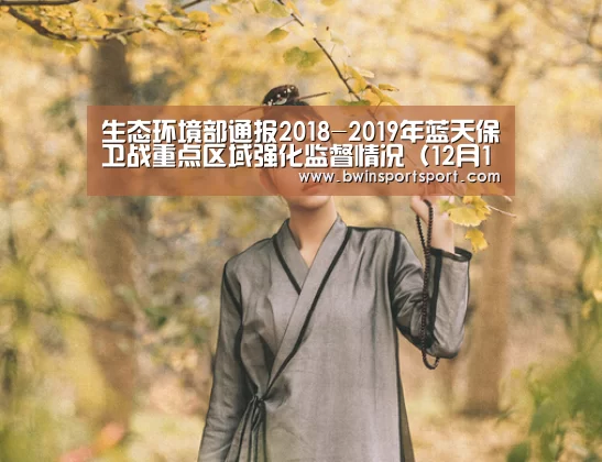 生态环境部通报2018-2019年蓝天保卫战重点区域强化监督情况(12月15日)“bwin博彩直播”(图2) bwin博彩官网